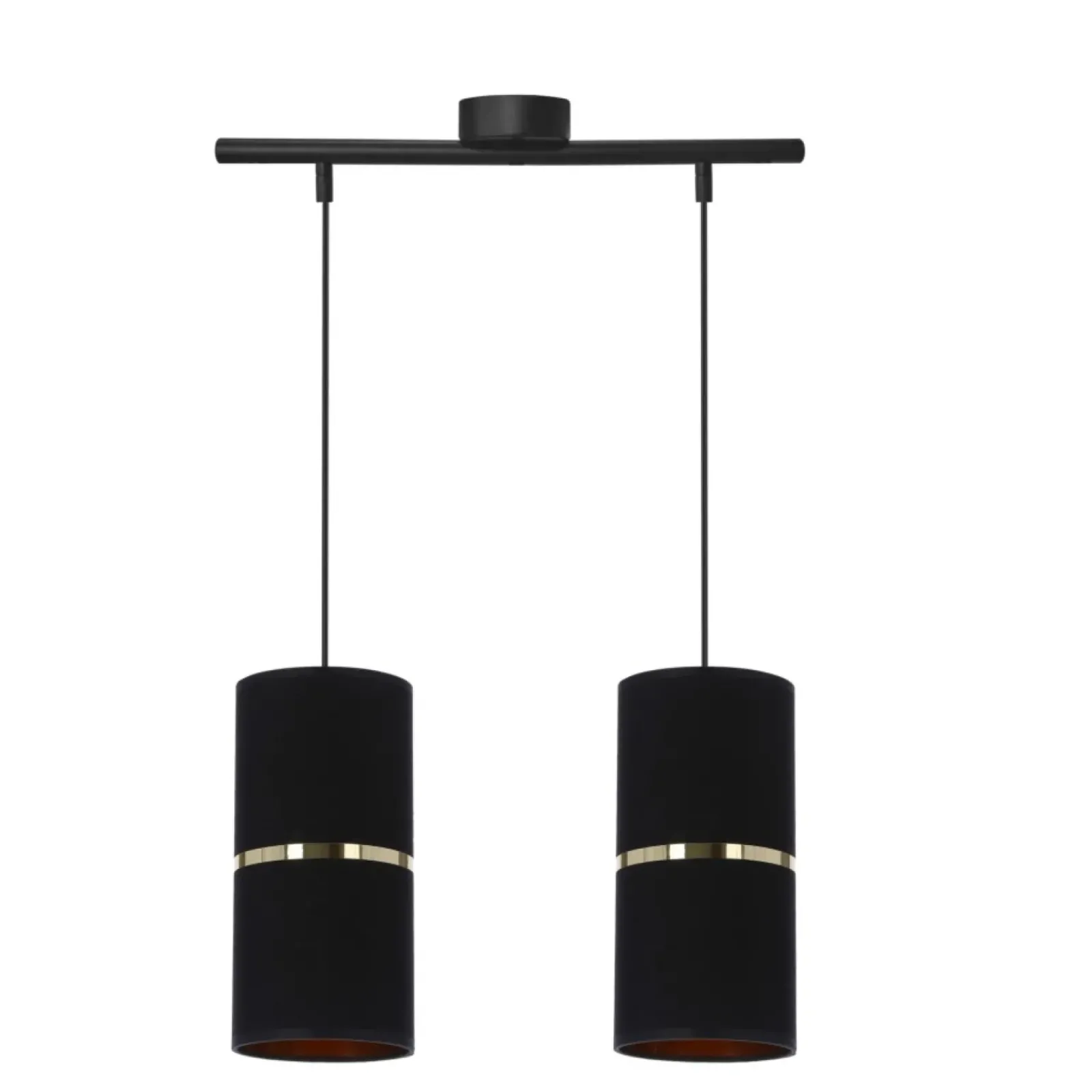 Sklep Kaja Lampa wisząca z dwoma wąskimi abażurami 32-19776 GINA | Kaja Shop