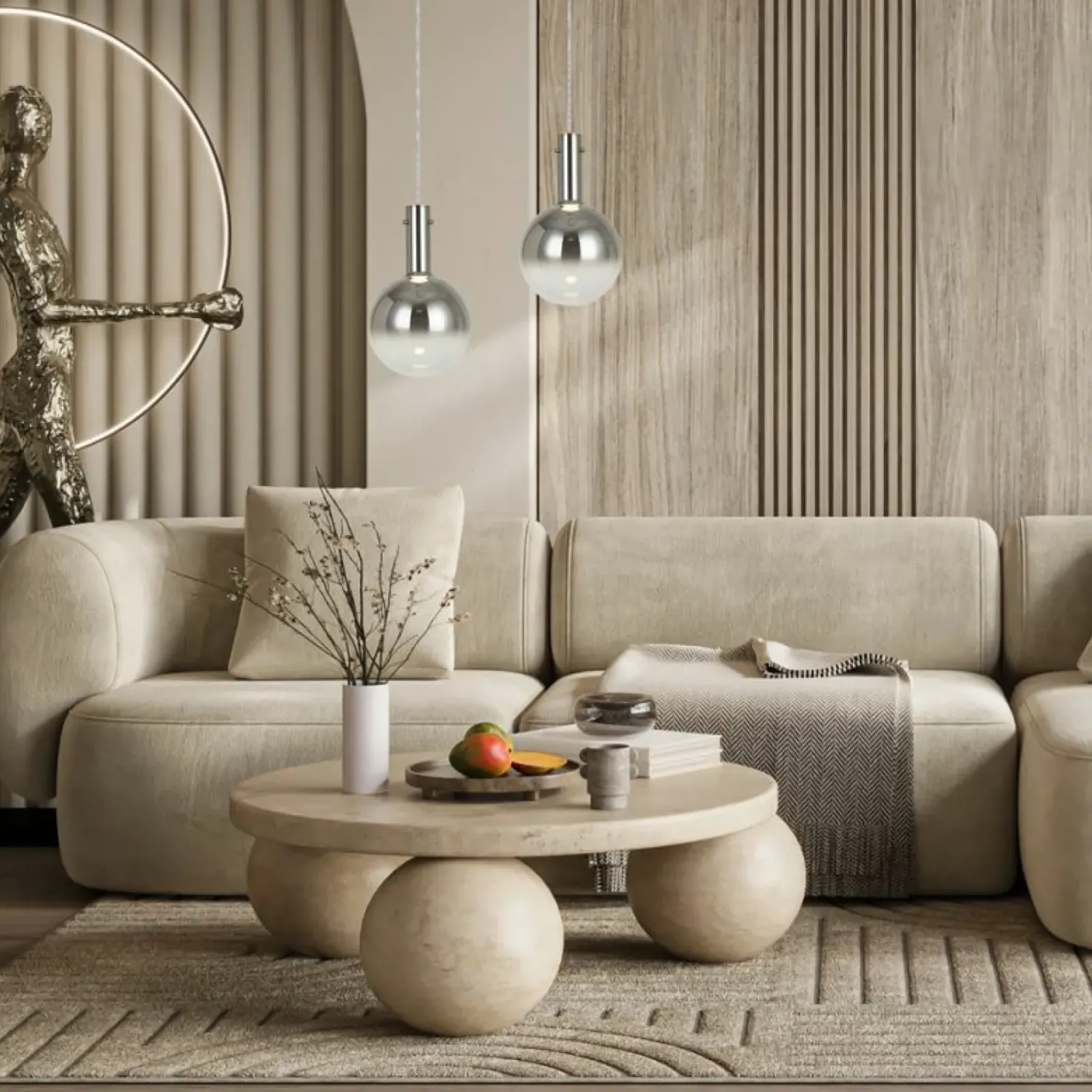 Sklep Kaja Lampa wisząca z dwukolorowym, kulistym kloszem ML0327 TORONTO | Kaja Shop