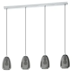 Sklep Kaja Lampa wisząca z dymionymi kloszami 98616 ALOBRASE | Kaja Oświetlenie Flash Sale