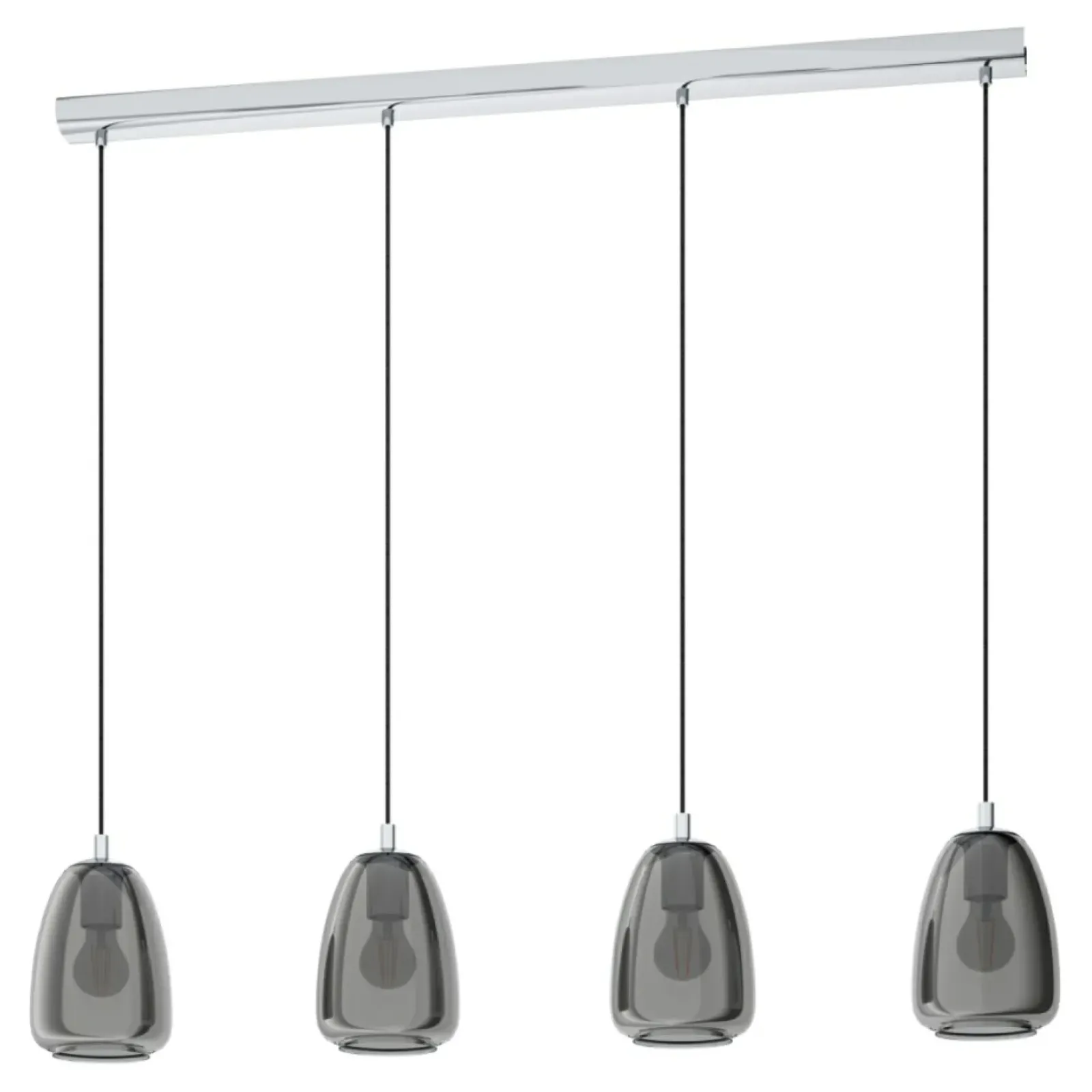Sklep Kaja Lampa wisząca z dymionymi kloszami 98616 ALOBRASE | Kaja Oświetlenie Flash Sale