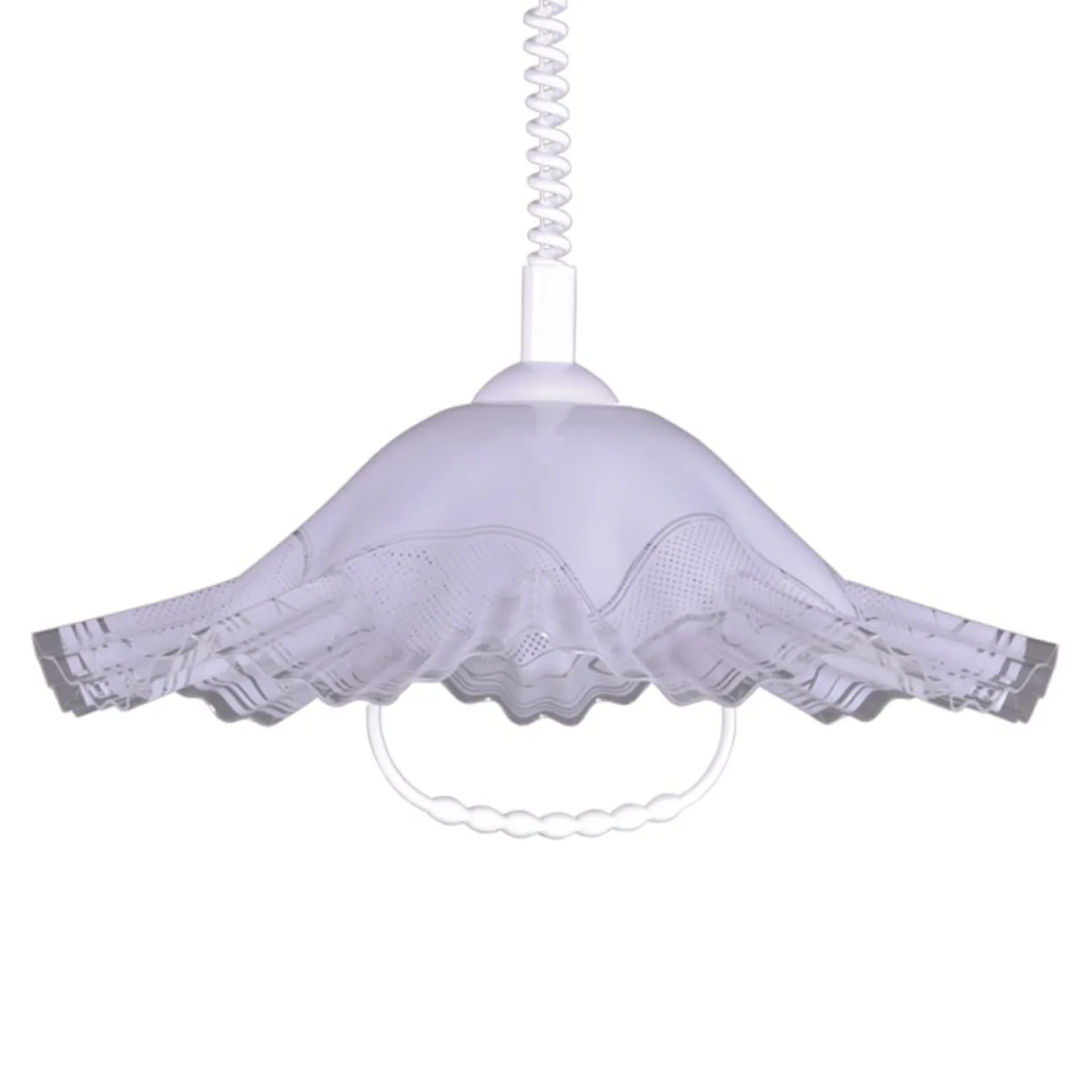 Sklep Kaja Lampa wisząca z falowanym kloszem K-3260 LAMBADA | Kaja Oświetlenie* Randole Tradycyjne|Żyrandole Tradycyjne - Retro