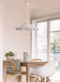 Sklep Kaja Lampa wisząca z falowanym kloszem K-3260 LAMBADA | Kaja Oświetlenie* Randole Tradycyjne|Żyrandole Tradycyjne - Retro