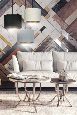 Sklep Kaja Lampa wisząca z kaskadą abażurów 1055/3PREM HILDE PREMIUM | Kaja* Żyrandole Z Abażurem