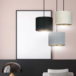 Sklep Kaja Lampa wisząca z kaskadą abażurów 1055/3PREM HILDE PREMIUM | Kaja* Żyrandole Z Abażurem