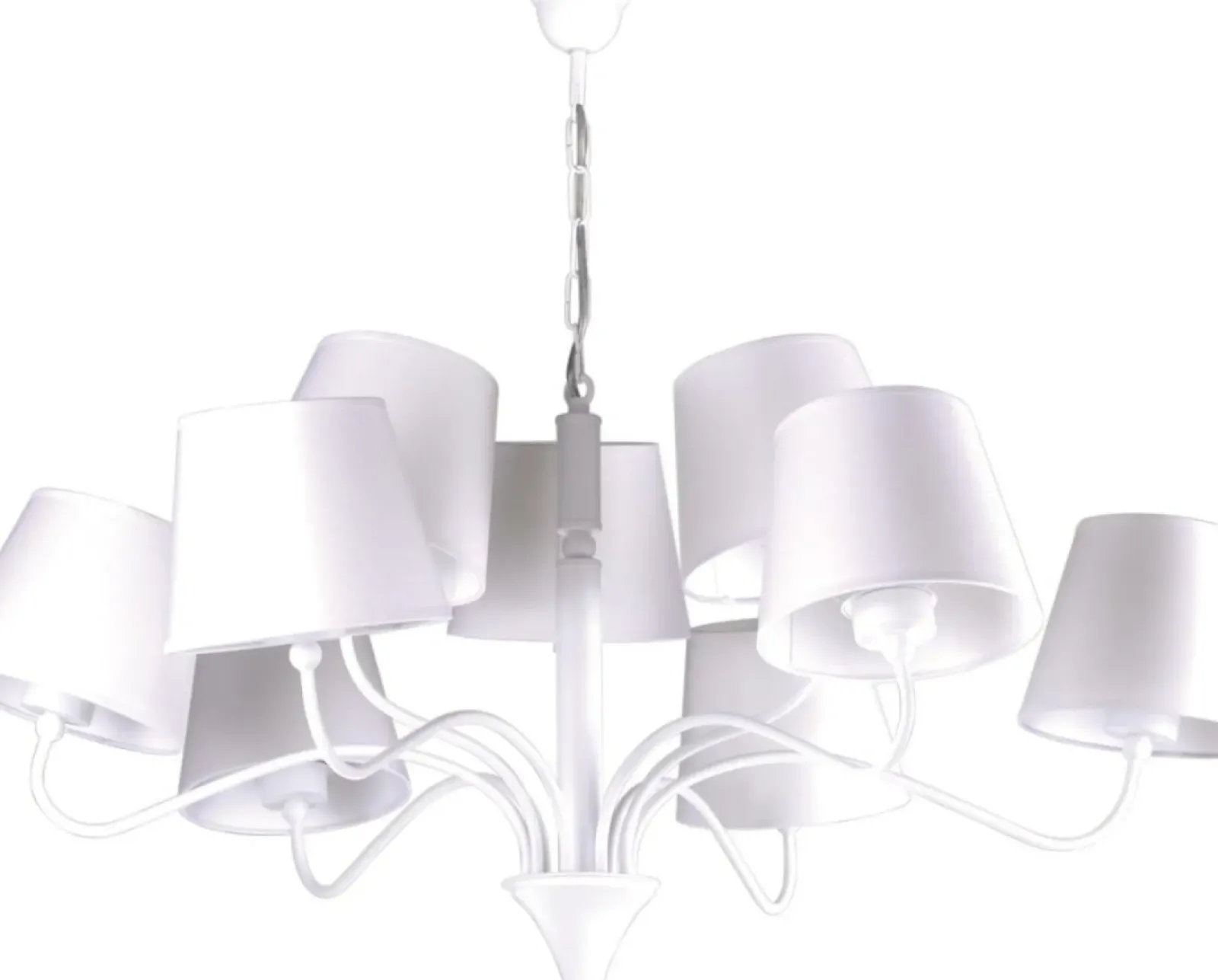 Sklep Kaja Lampa wisząca z klasycznymi abażurami K-4021 SIENA WHITE | Kaja biały Cheap