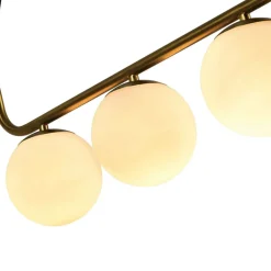 Sklep Kaja Lampa wisząca z kloszami, nad wyspę LP-005/3L GD ALISA | Kaja Shop