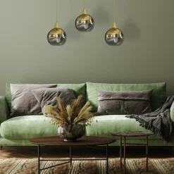 Sklep Kaja Lampa wisząca z kloszami w kształcie kul MLP8402 z serii MONTE | Kaja Oświetleni Flash Sale