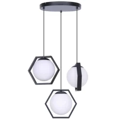 Sklep Kaja Lampa wisząca z kloszami z regulacją wysokości K-4787 | Kaja Sale