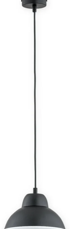 Sklep Kaja Lampa wisząca z kloszem O2981 W1 CZA + BIA serii Astro | Kaja Best Sale