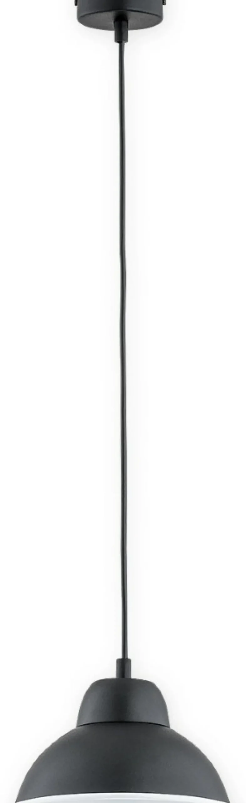 Sklep Kaja Lampa wisząca z kloszem O2981 W1 CZA + BIA serii Astro | Kaja Best Sale