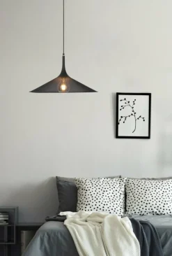 Sklep Kaja Lampa wisząca z kloszem z siatki LEDEA 50101203 KIRUNA L | Kaja Outlet