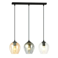 Sklep Kaja Lampa wisząca z kolorowymi kloszami, nad stół 678/3 ISTAR | Kaja Cheap