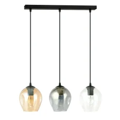 Sklep Kaja Lampa wisząca z kolorowymi kloszami, nad stół 678/3 ISTAR | Kaja Cheap
