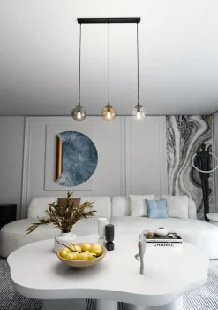 Sklep Kaja Lampa wisząca z kolorowymi kloszami 714/3 | Kaja Oświetlenie Discount