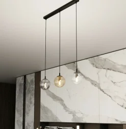 Sklep Kaja Lampa wisząca z kolorowymi kloszami 714/3 | Kaja Oświetlenie Discount