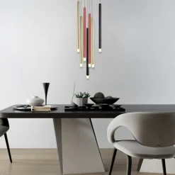 Sklep Kaja Lampa wisząca z kolorowymi tubami LP-894/7P MIXED LUNGO | Kaja Best Sale