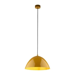Sklep Kaja Lampa wisząca z kopułowym kloszem TK 10263 FARO OCHRA | Kaja Cheap