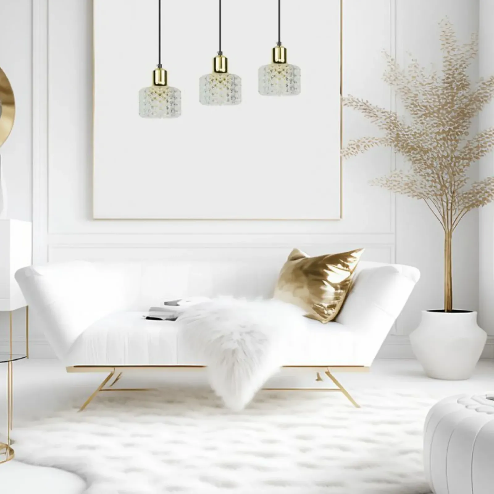 Sklep Kaja Lampa wisząca z kryształowymi kloszami ML9748 LUMI | Kaja Oświetlenie Flash Sale