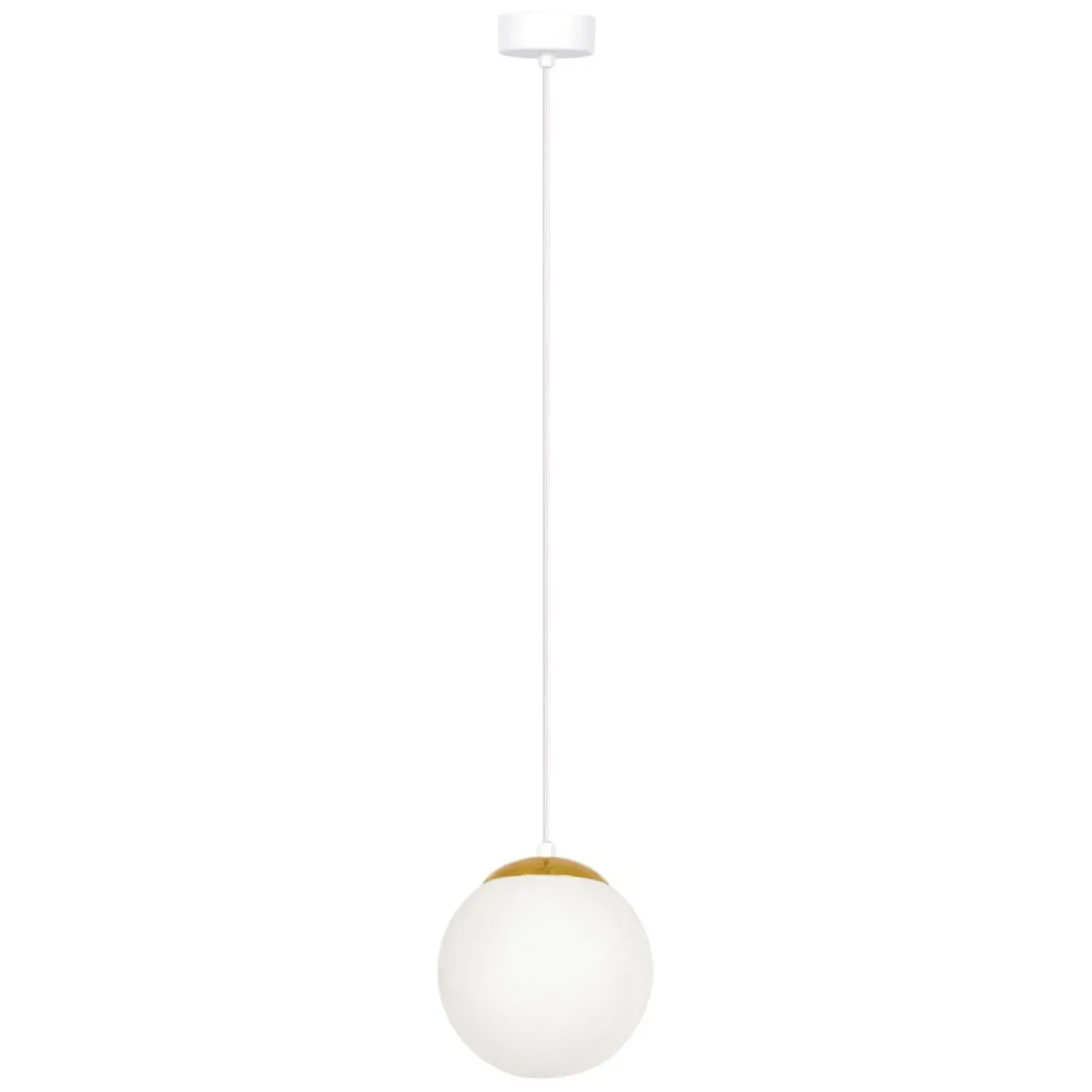 Sklep Kaja Lampa wisząca z kulistym kloszem o średnicy 16cm K-5311 z serii ELMO Discount