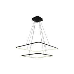 Sklep Kaja Lampa wisząca z kwadratami LED ML518 NIX BLACK | Kaja Oświetlenie Store