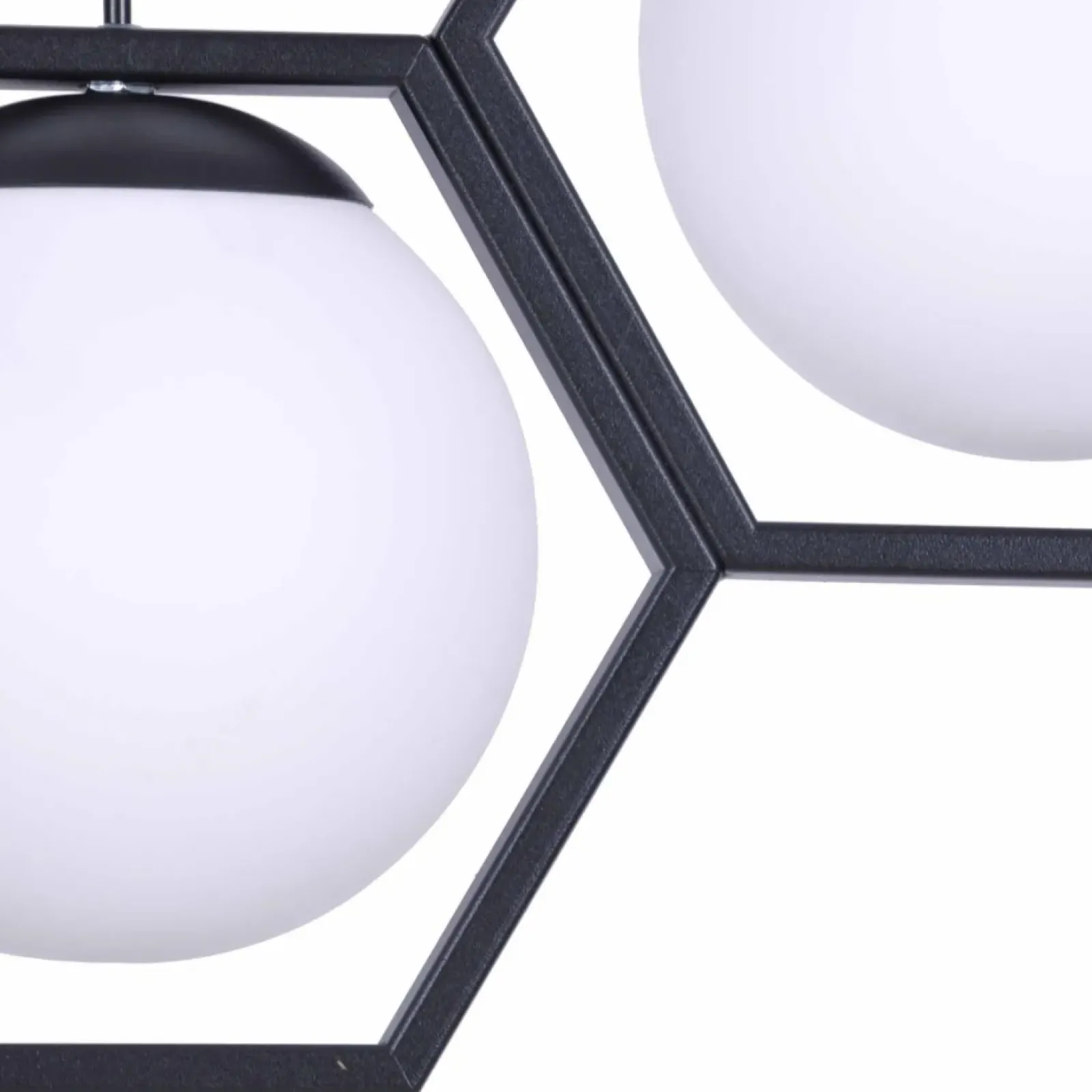 Sklep Kaja Lampa wisząca z matowymi kloszami w ramkach K-4786 | Kaja Oświetlenie Best