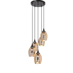 Sklep Kaja Lampa wisząca z mi kloszami 35-51639 MARINA | Kaja* Randole Tradycyjne