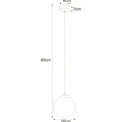 Sklep Kaja Lampa wisząca z mlecznym kloszem K-4911 ISLA | Kaja Oświetlenie Discount