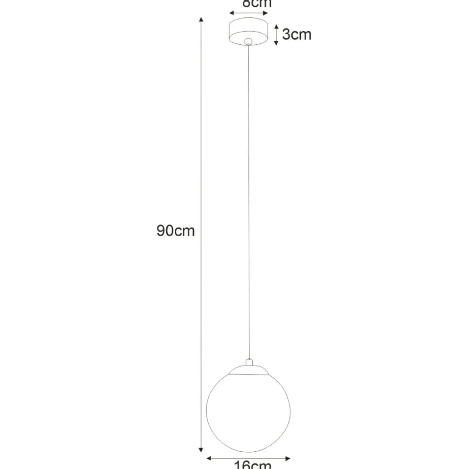 Sklep Kaja Lampa wisząca z mlecznym kloszem K-4911 ISLA | Kaja Oświetlenie Discount