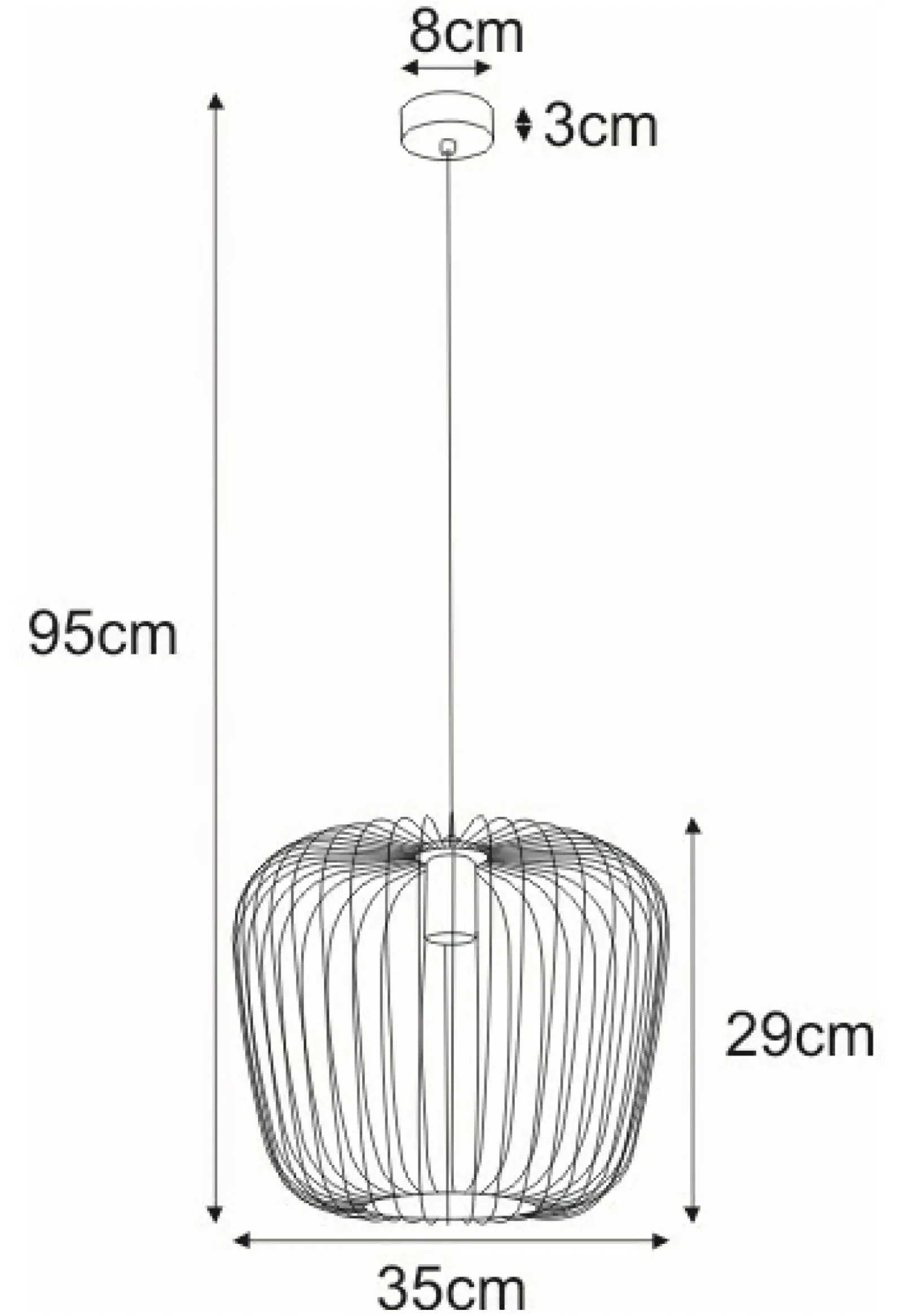 Sklep Kaja Lampa wisząca z m kloszem K-4102 EDEN | Kaja Oświetlenie niebieski Cheap