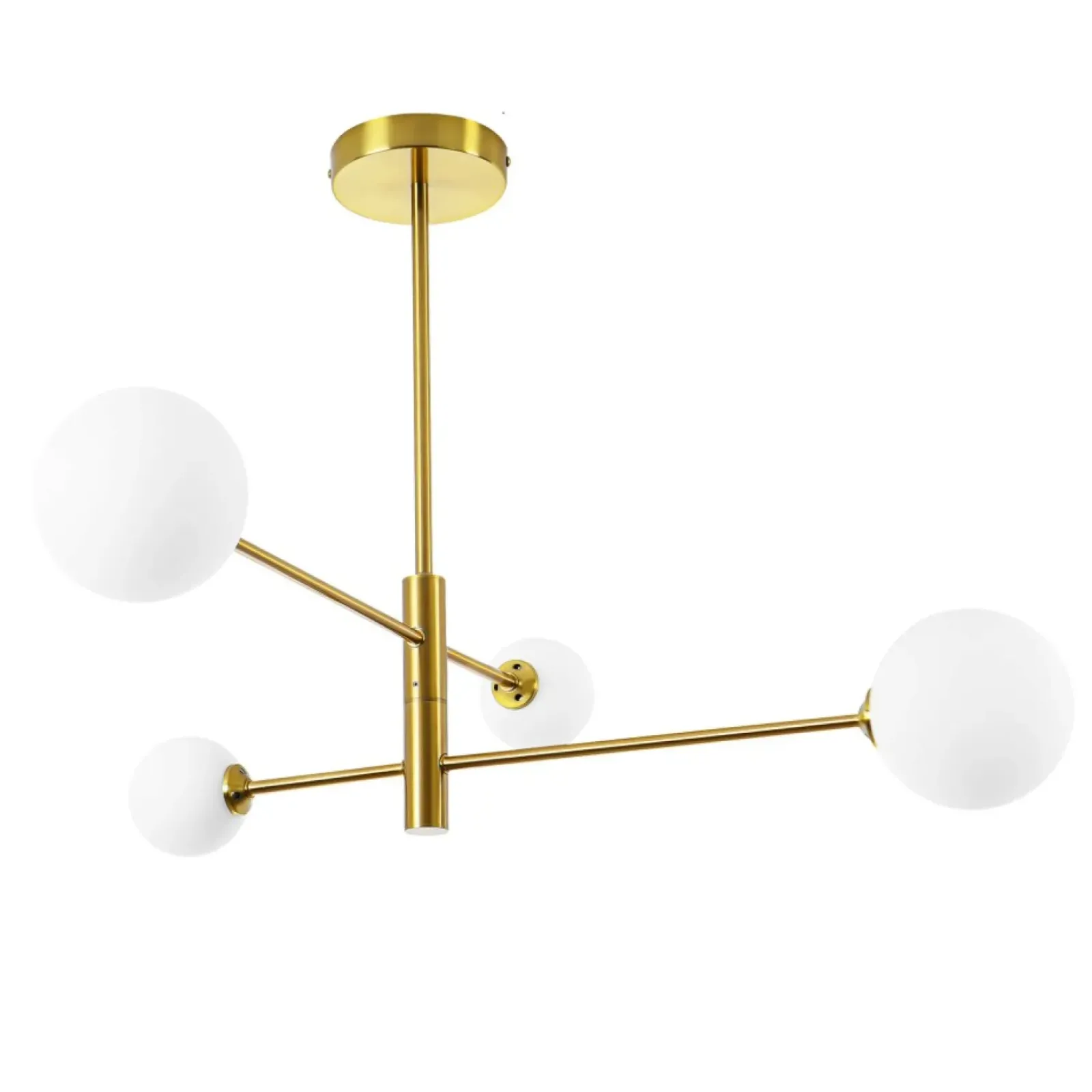 Sklep Kaja Lampa wisząca z obrotowymi ramionami LP-002/4P DORADO | Kaja Fashion