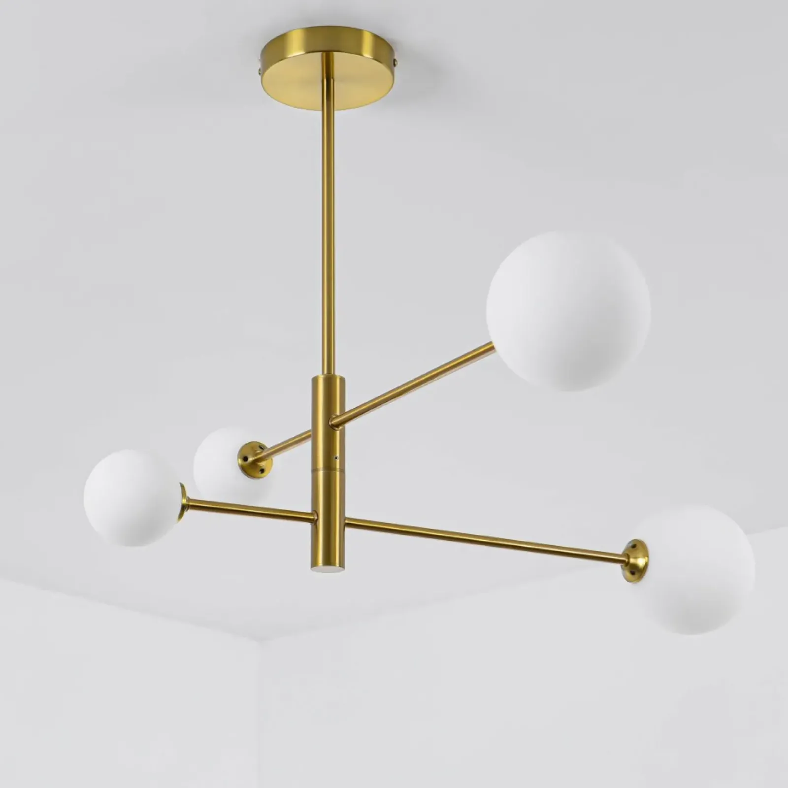 Sklep Kaja Lampa wisząca z obrotowymi ramionami LP-002/4P DORADO | Kaja Fashion