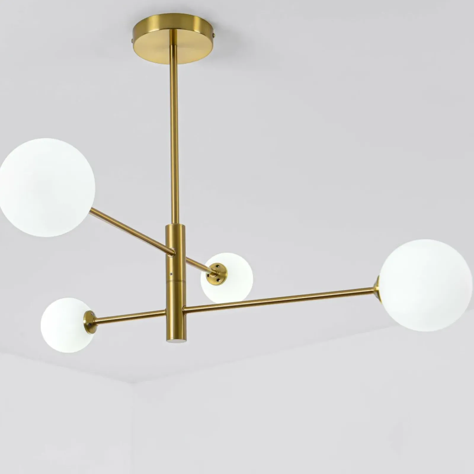 Sklep Kaja Lampa wisząca z obrotowymi ramionami LP-002/4P DORADO | Kaja Fashion