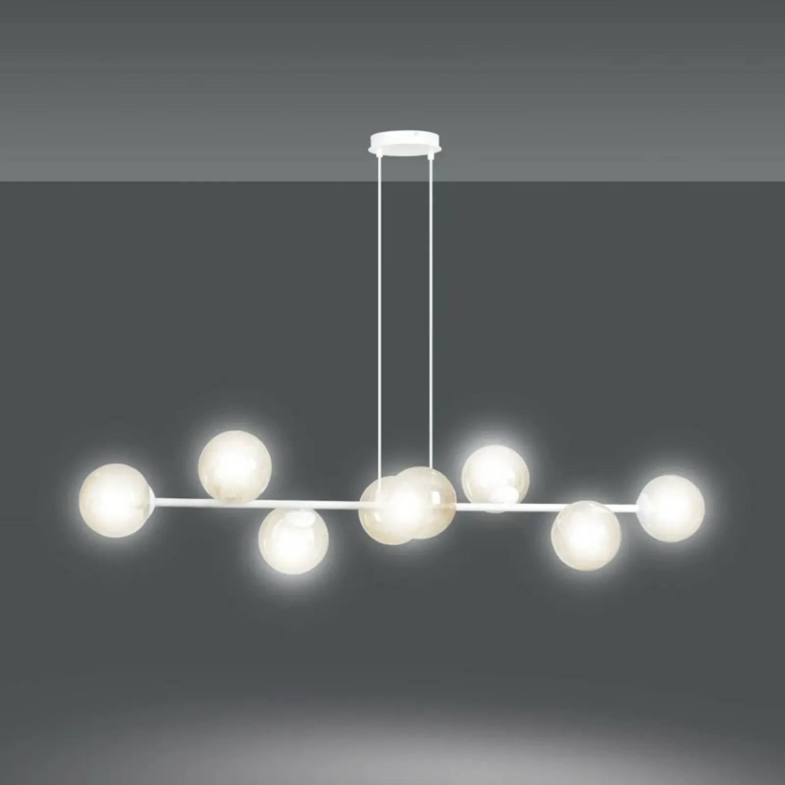 Sklep Kaja Lampa wisząca z ośmioma źródłami światła 879/8 | Kaja Oświetlenie New
