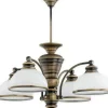 Sklep Kaja Lampa wisząca z otwartymi kloszami O3184 W4 PAT z serii PELION | Kaja* Randole Tradycyjne