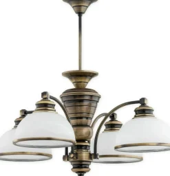 Sklep Kaja Lampa wisząca z otwartymi kloszami O3184 W4 PAT z serii PELION | Kaja* Randole Tradycyjne