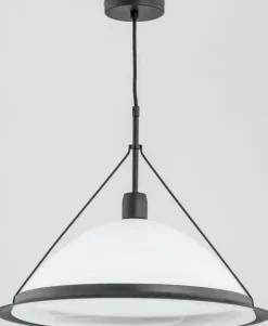 Sklep Kaja Lampa wisząca z ozdobną obręczą na kloszu AL 60534 | Kaja Clearance