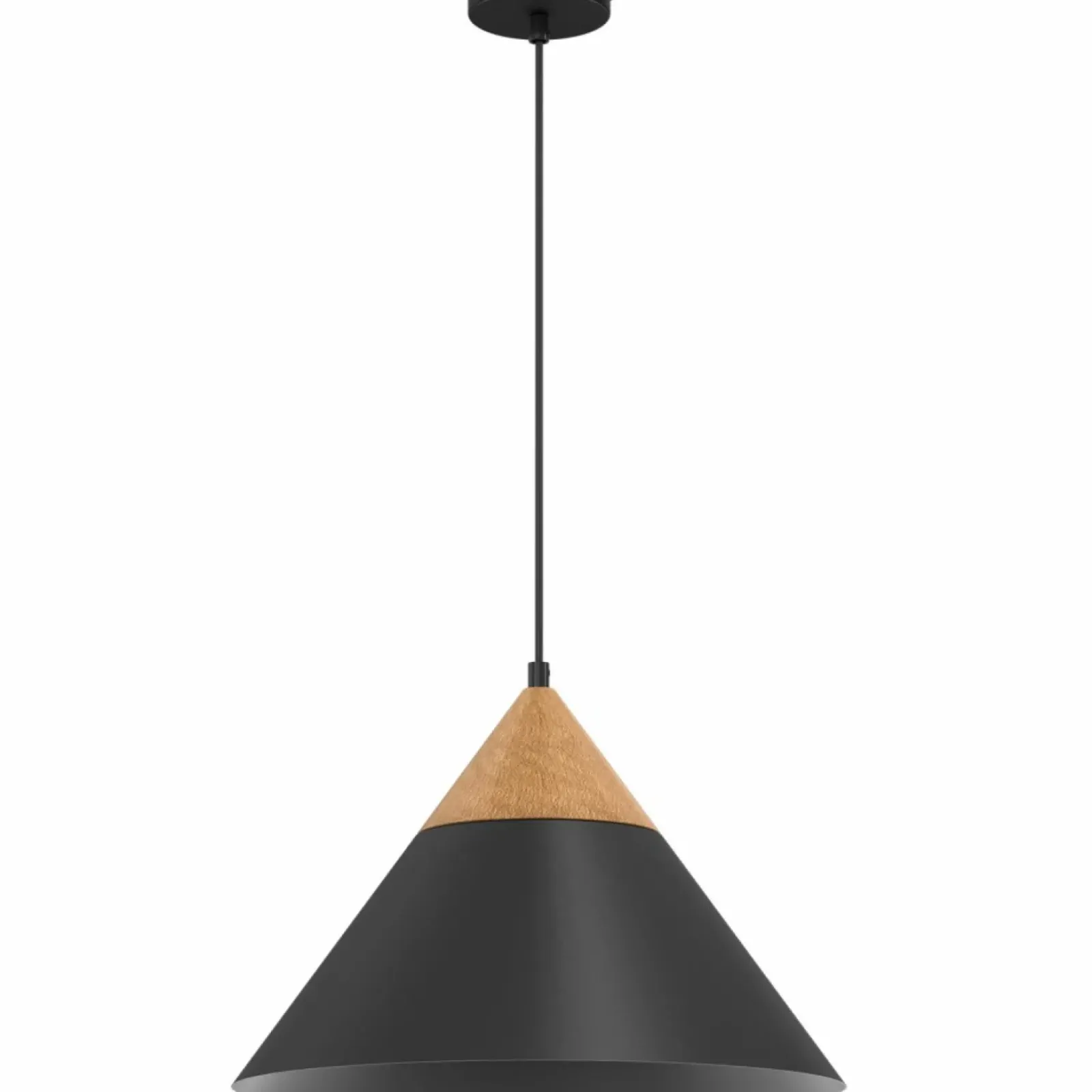 Sklep Kaja Lampa wisząca z ozdobnym, stożkowym kloszem LX 0449 z serii SINGLE Best
