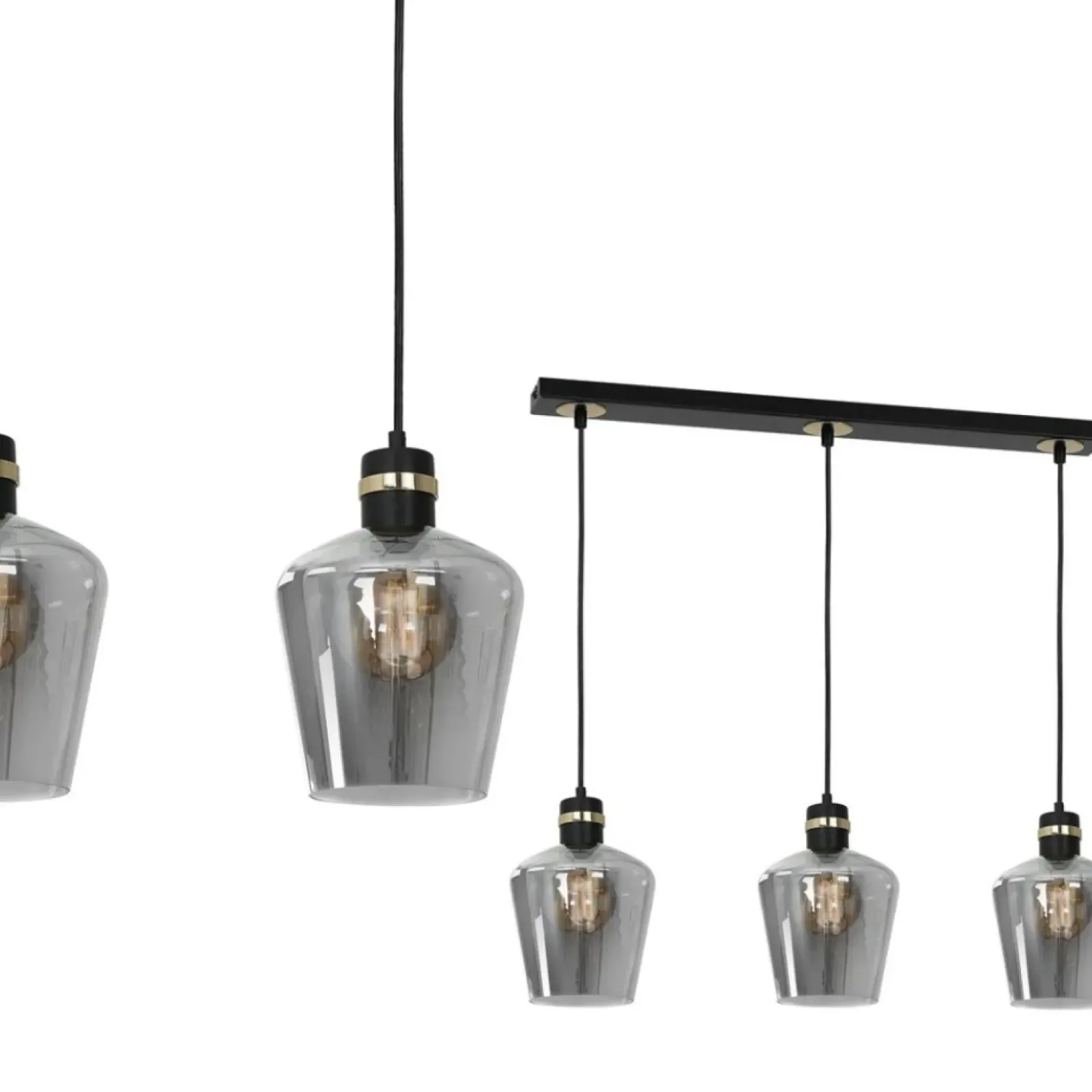 Sklep Kaja Lampa wisząca z ozdobnymi kloszami, nad stół MLP6539 RICHMOND | Kaja Flash Sale