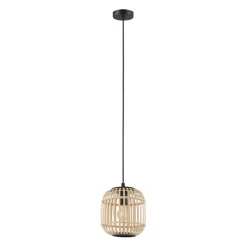 Sklep Kaja Lampa wisząca z plecionym kloszem 43231 BORDESLEY | Kaja Oświetlenie Flash Sale