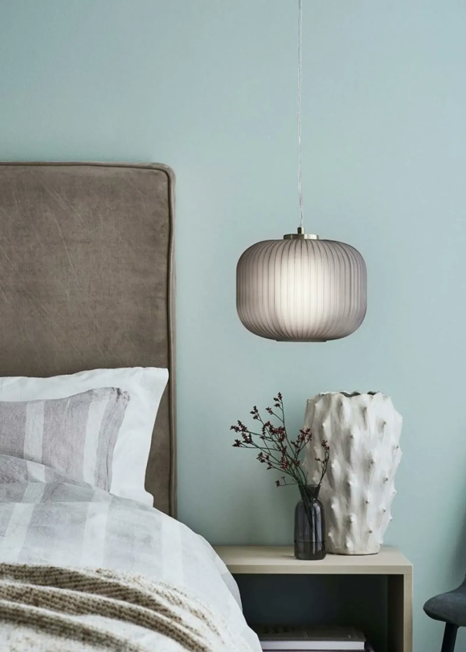 Sklep Kaja Lampa wisząca z przydymionym kloszem 107919 | Kaja Oświetlenie Best Sale