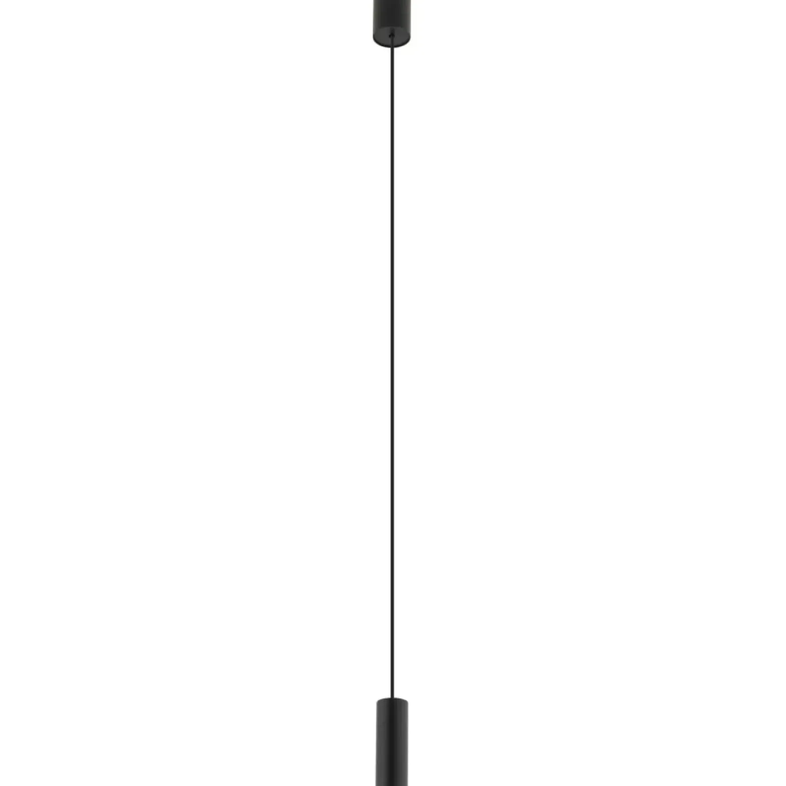 Sklep Kaja Lampa wisząca z punktowym zwisem, tuba 12,5cm 10765 FOURTY | Kaja czarny Online
