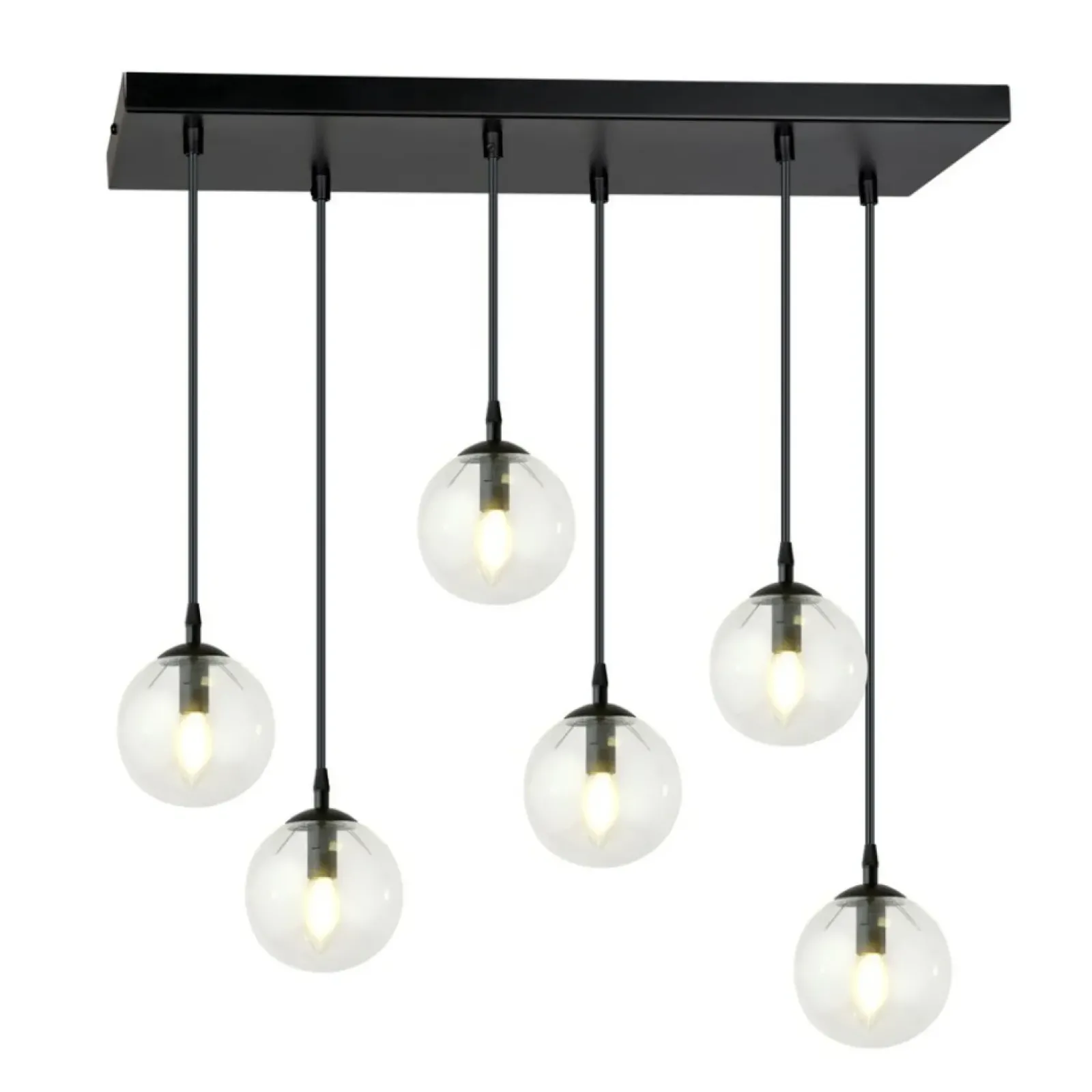 Sklep Kaja Lampa wisząca z regulacją wysokości kloszy 711/6 | Kaja Oświetlenie Shop