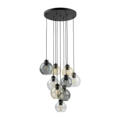 Sklep Kaja Lampa wisząca z różnokolorowymi kloszami TK 10247 CUBUS MIX | Kaja Cheap