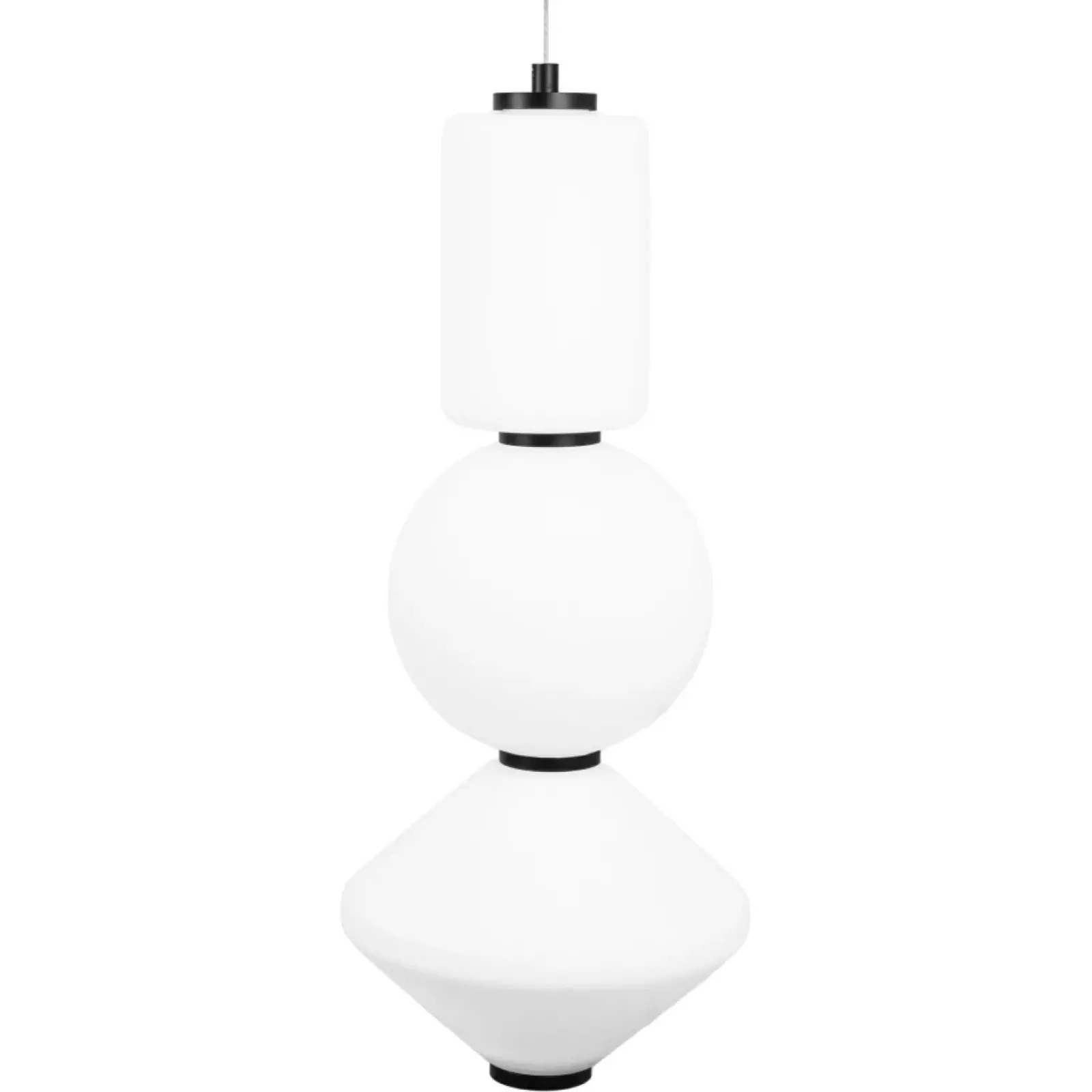 Sklep Kaja Lampa wisząca z różnymi, białymi kloszami MX P0468 AKIKO | Kaja Cheap