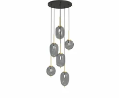 Sklep Kaja Lampa wisząca z różnymi kloszami WF 5007-502 BELLEVILLE | Kaja Best Sale