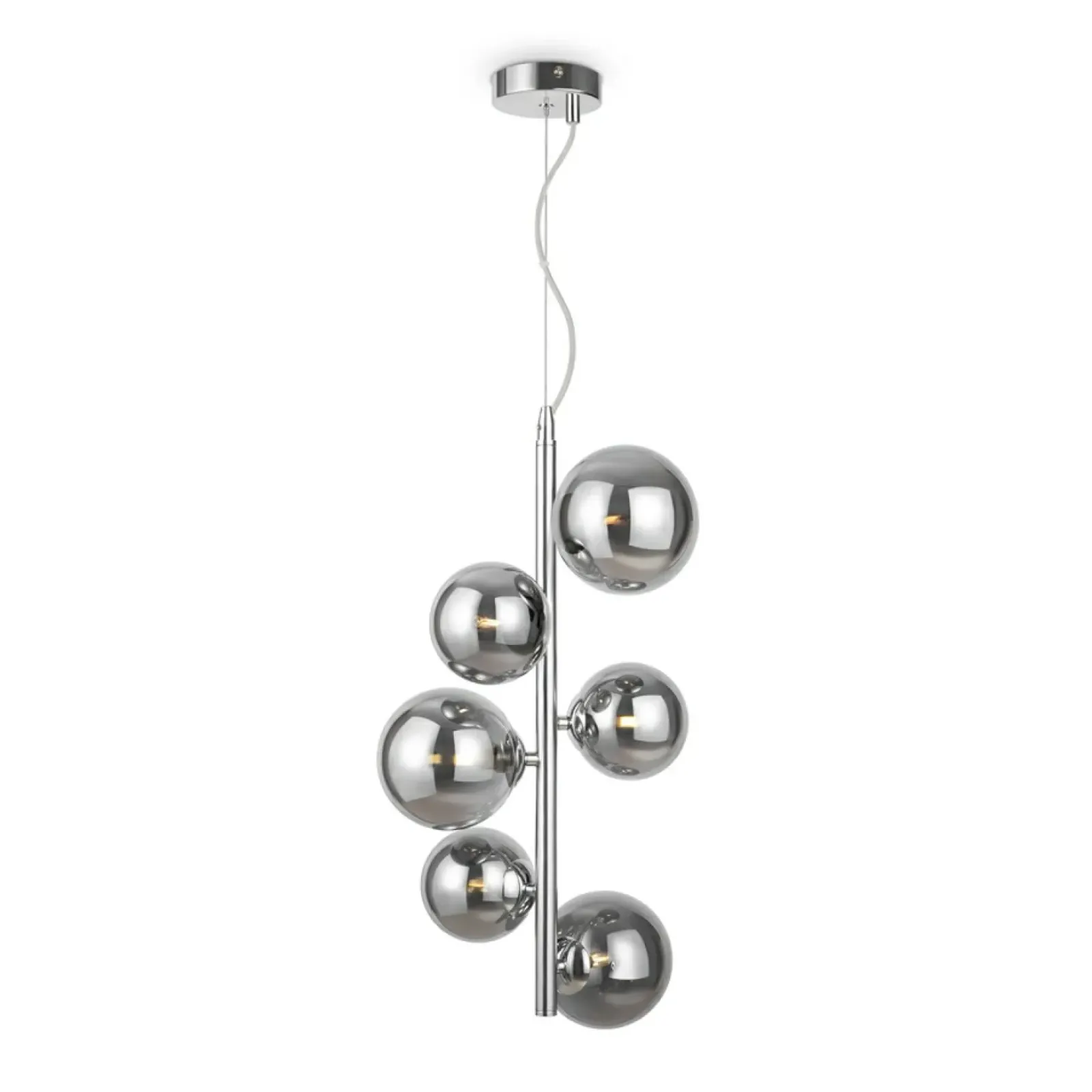 Sklep Kaja Lampa wisząca z sześcioma trzonkami na G9 MOD545PL-06CH z serii DALLAS Sale