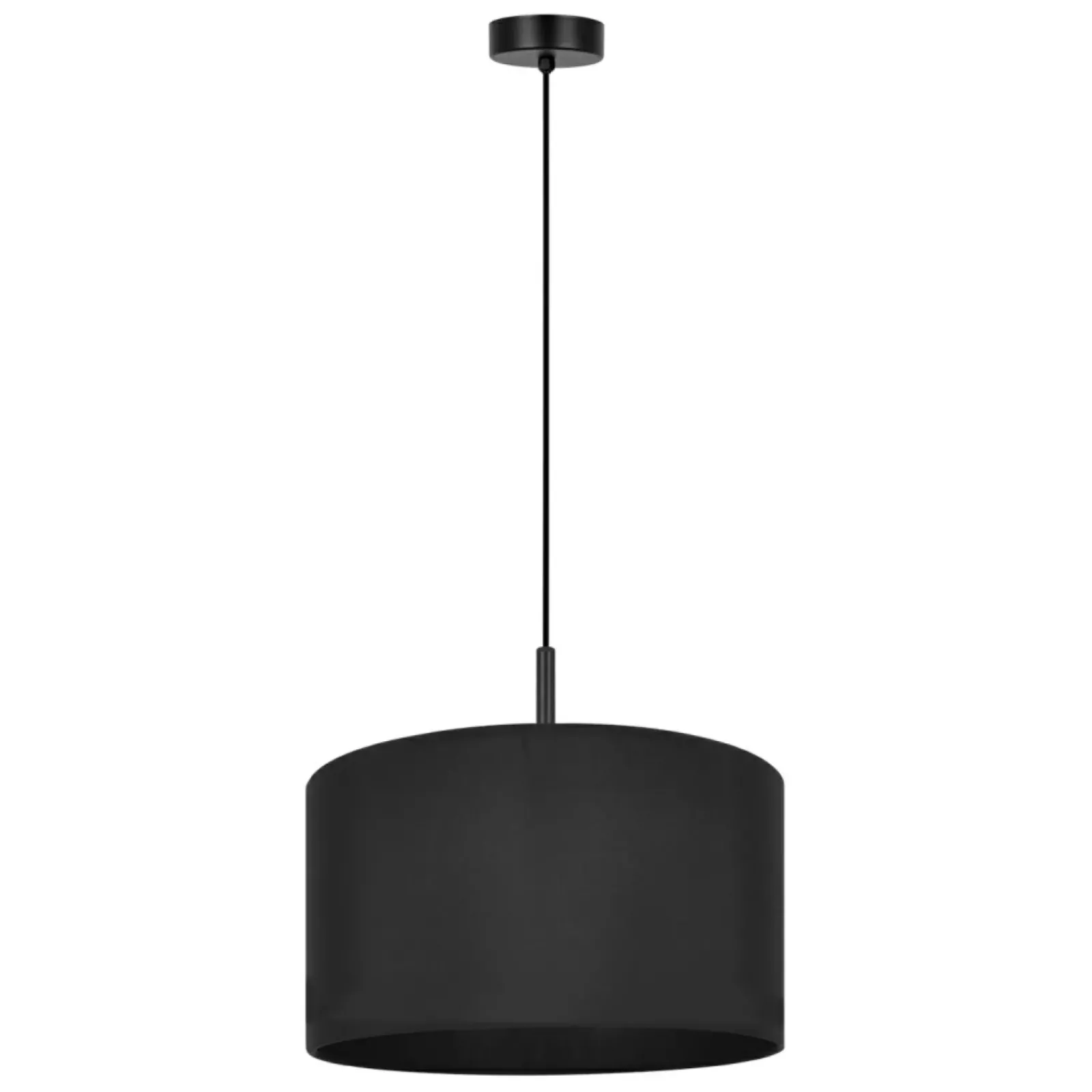 Sklep Kaja Lampa wisząca z szerokim abażurem K-4320 SIMONE BLACK | Kaja czarny Store