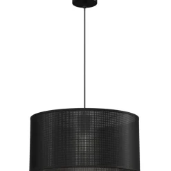 Sklep Kaja Lampa wisząca z szerokim, ażurowym abażurem LX 5238 z serii LOFT SHADE czarny Shop