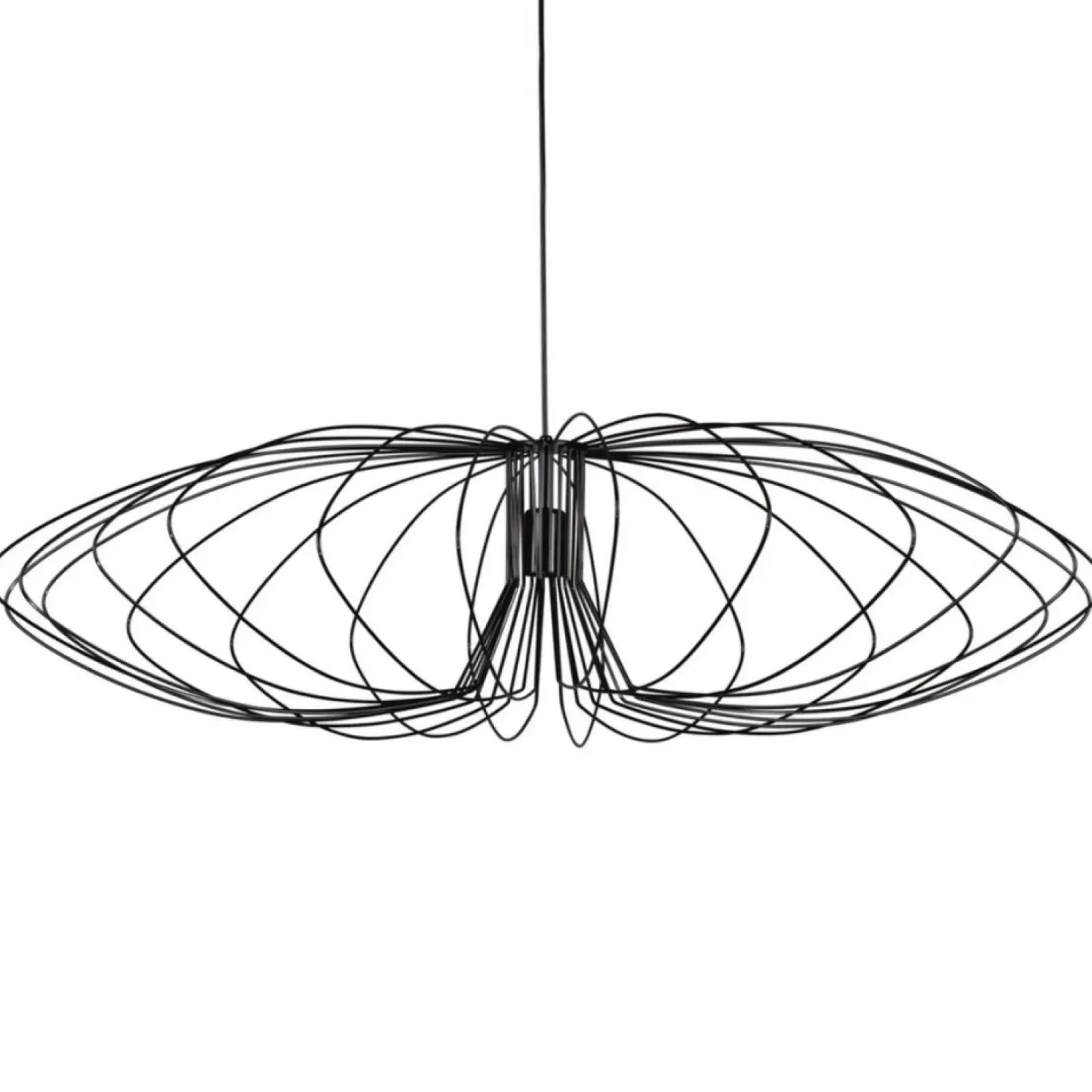 Sklep Kaja Lampa wisząca z szerokim kloszem K-3408 TIZI | Kaja Oświetlenie czarny Store