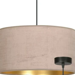 Sklep Kaja Lampa wisząca z szerokim, różowym abażurem 1053/1 HILDE | Kaja Best Sale